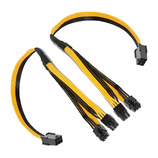PCIe 6-Pin 1-to-2 Power Harness