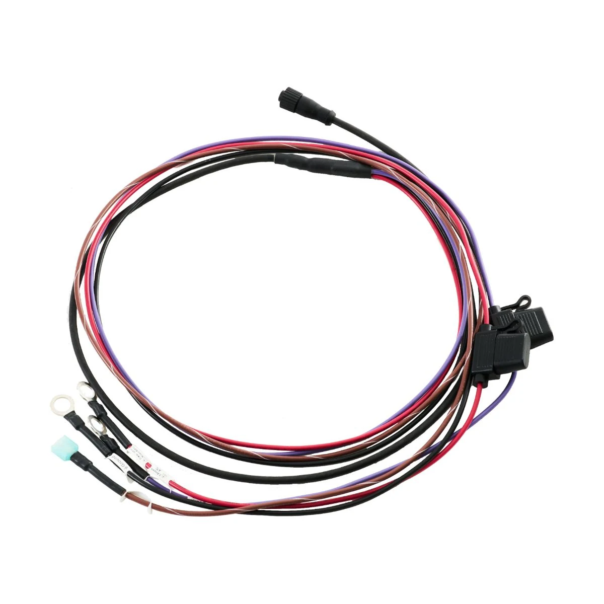 Construction close-up of Cabin Monitoring Wiring Harness