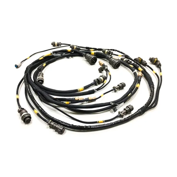 Military Circular Connector Laced Branch Harness