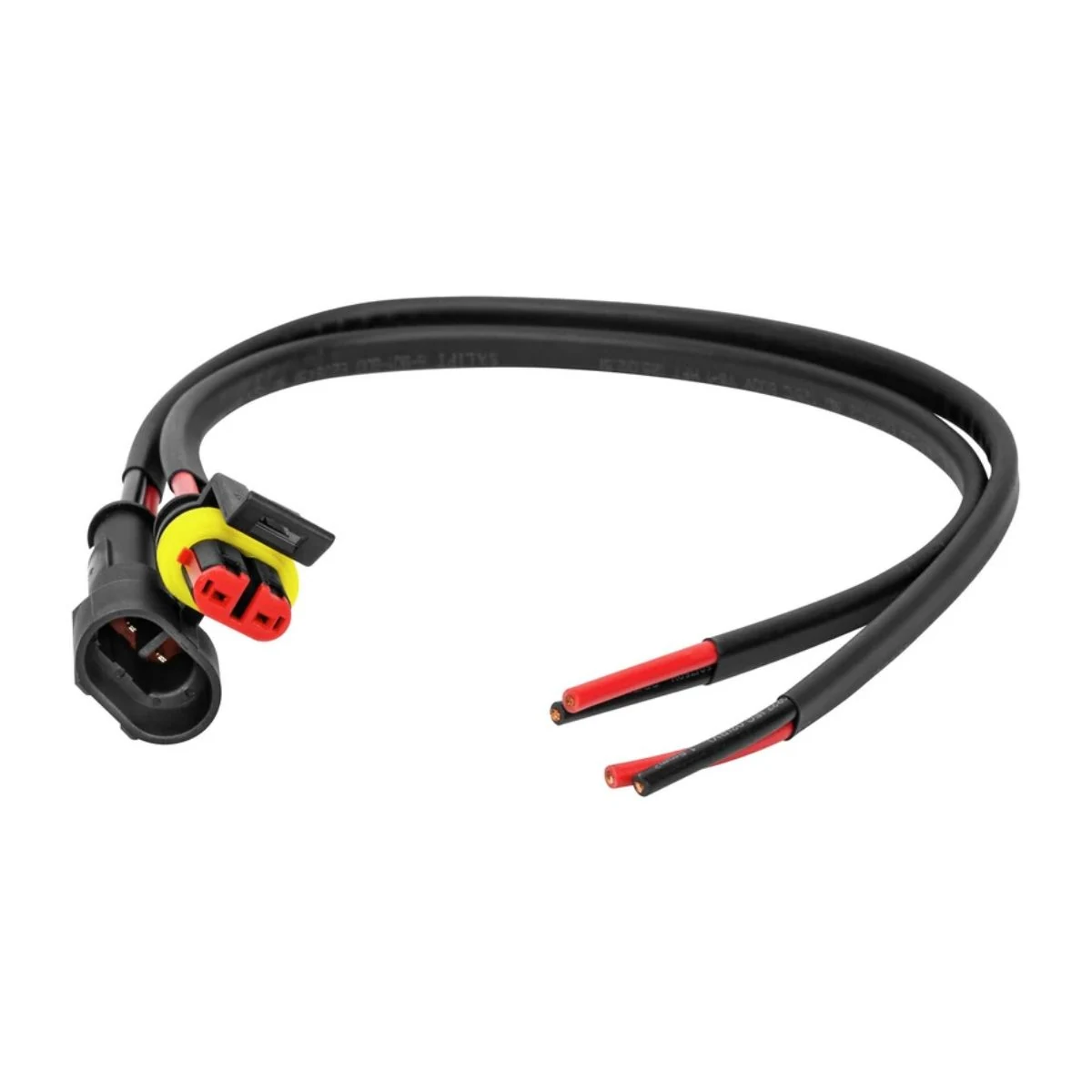 2-Pin Plug-and-Socket Pigtail