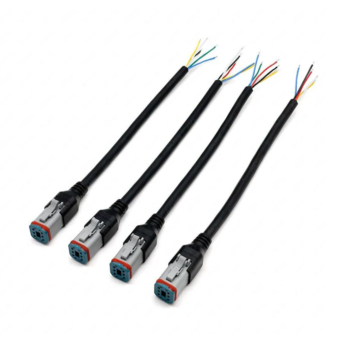 AT06-6S Rectangular Connector Terminated Harness Set