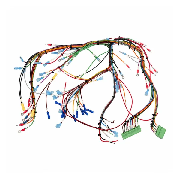 Ring-terminal and terminal-block harness