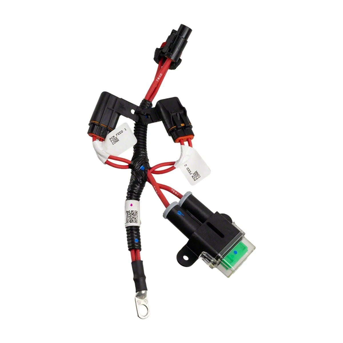Construction close-up of Ring-Terminal Battery Ground Cable