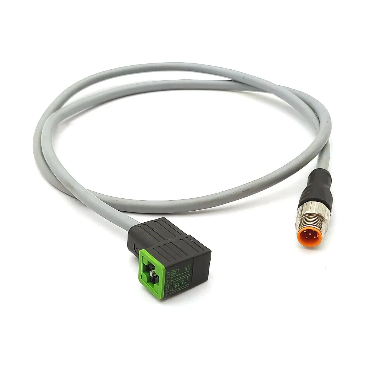 Construction close-up of DIN43650 Circular Adapter Solenoid Valve Harness
