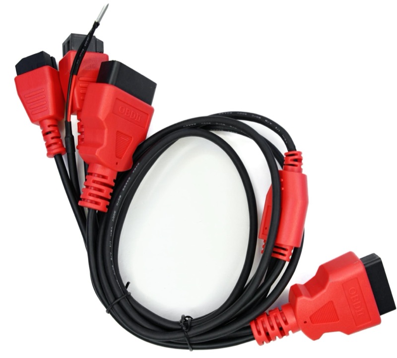 Autel Chrysler 12+8 Red Square Upgrade Adapter Cable