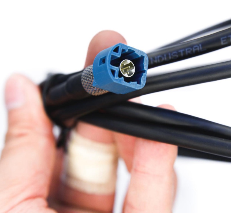 Tesla Blue Connector